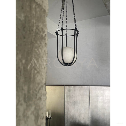 Aston Star Dome Lamp — Pendant Lighting - scene
