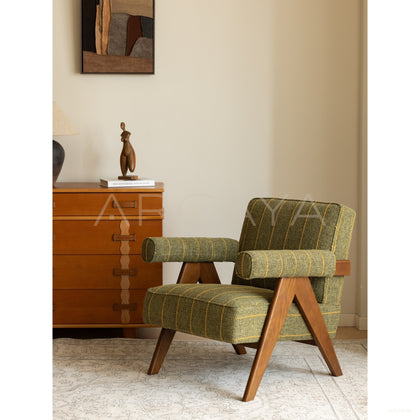 Chandigarh Lounge Chair - scene