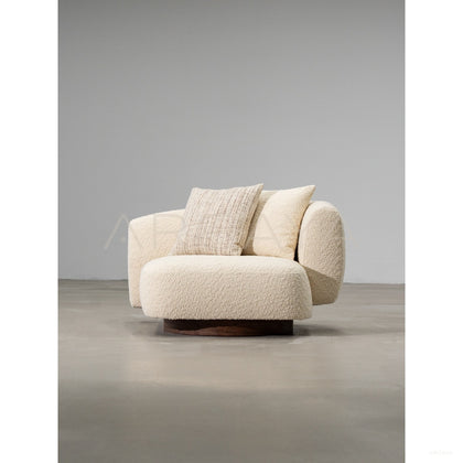 Reposer Sculptural Lounge Chair - scene