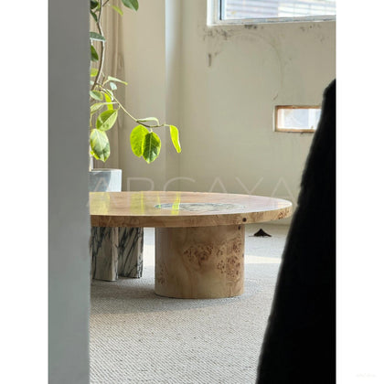 Natural Tone Coffee Table - scene