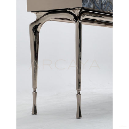 Agate Stone Entryway Console - scene