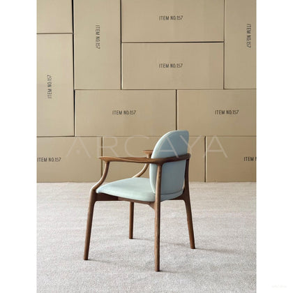 Solid Wood Dining Chair Zhuju - scene