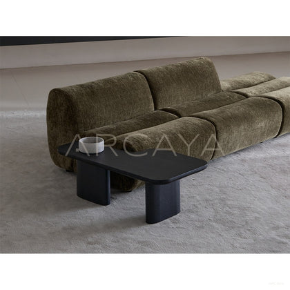 Bamboo Joint Sofa Arm Table - scene