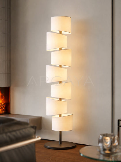 Fabric Floor Lamp Collection - scene