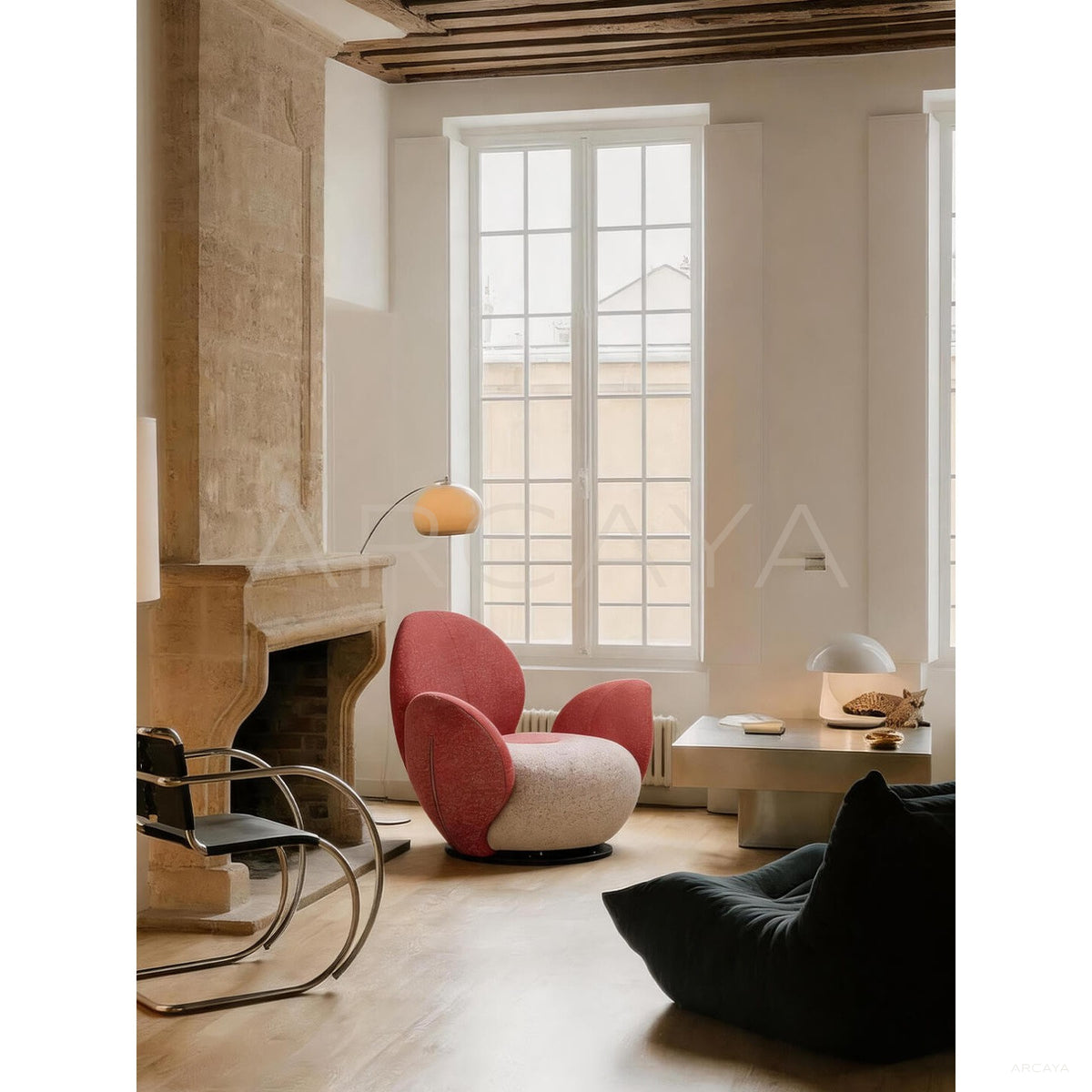 Haute Couture Petal Armchair in detail
