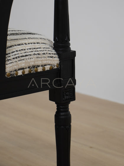 Yiduo Ink Poem Lounge Chair - detail