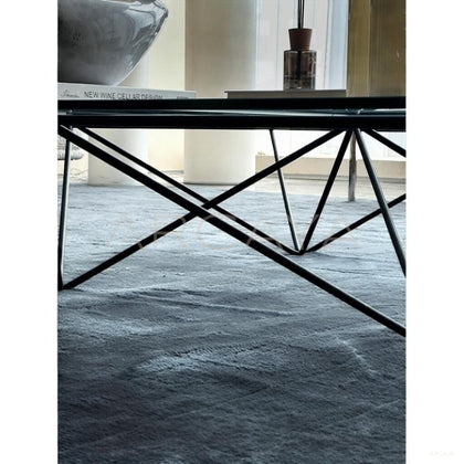 Jeaek Iron Ridge Side Table - scene