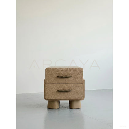 Oak Nightstand Zhuju - scene