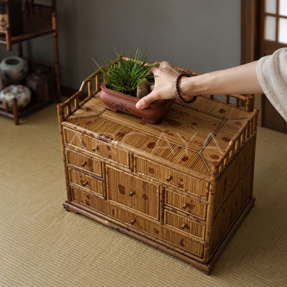 Tabletop Multi Drawer Treasure Chest — Storage - scene