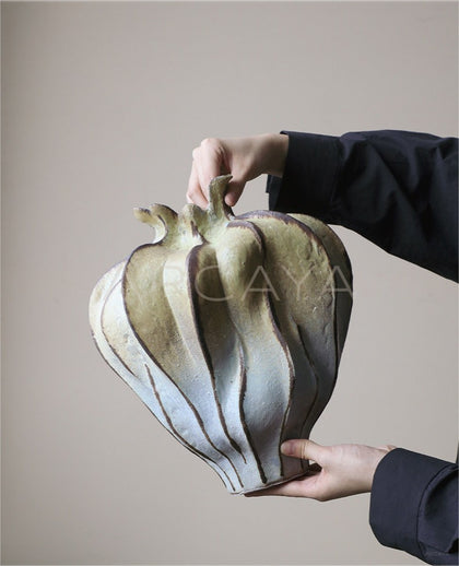 Jingdezhen Wabi Sabi Art Vase Chinese - scene
