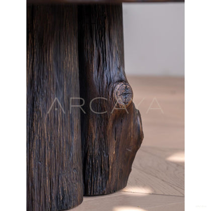 Root Tree Stump Coffee Table - scene