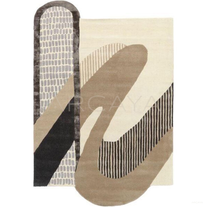 Custom Hand Tufted Rug Dsm P066 C08 in detail