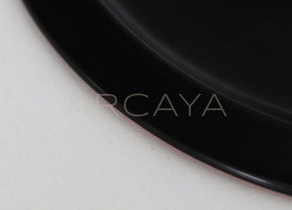 New Chinese Kiln Glaze Dessert Plate - scene