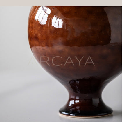 Dadan Kiln Glaze Stoneware Vase - scene