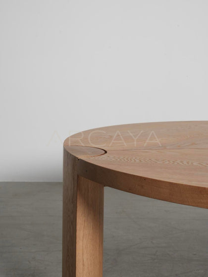 Oak Coffee Table - detail