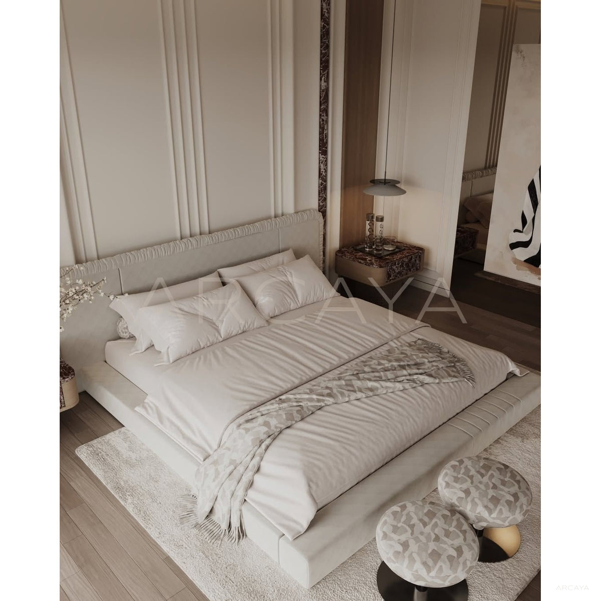 Bedroom Furniture Set in detail