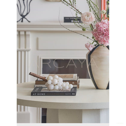Dual Texture Jade Grapes Decor — Decorative Objects - scene