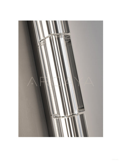 Rectangular Crystal Column Wall Light 80600 - scene