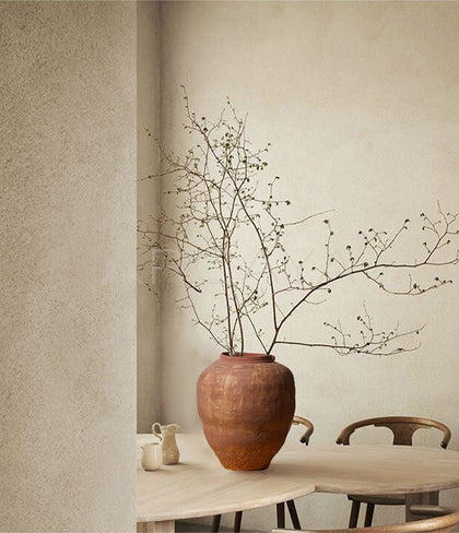 Jingdezhen Wabi Sabi Floor Vase - scene
