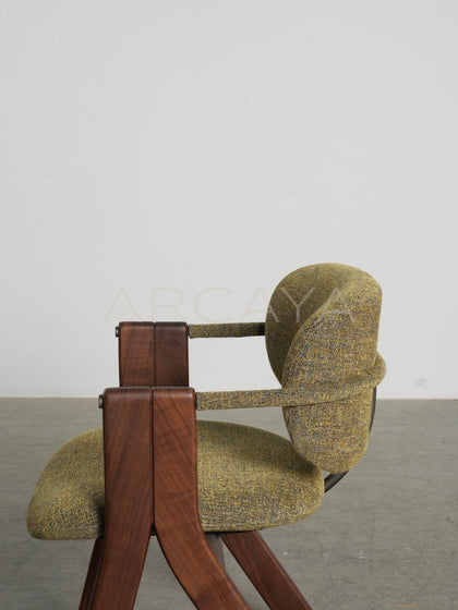 Walnut Dining Chair - detail