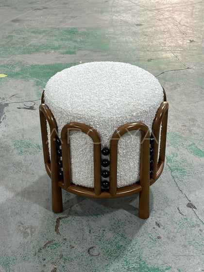 Small Round Low Stool - scene