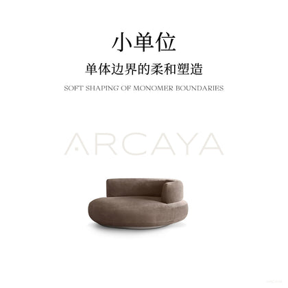 Bessel Curved Sofa Ruen - scene
