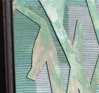 Mixed Media Wall Art 2411G0308 - detail