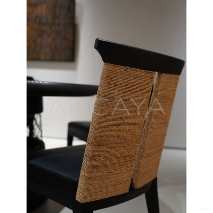 Cambon Woven Dining Chair - scene