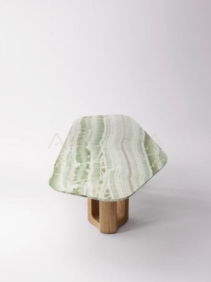 Yiduo Jade Shadow Dining Table - scene