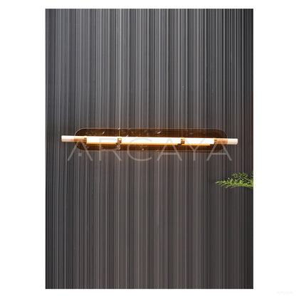 Linear Amber Three Wing Pendant Light 21955 - scene