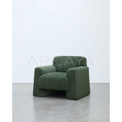 Green Lounge Chair - scene