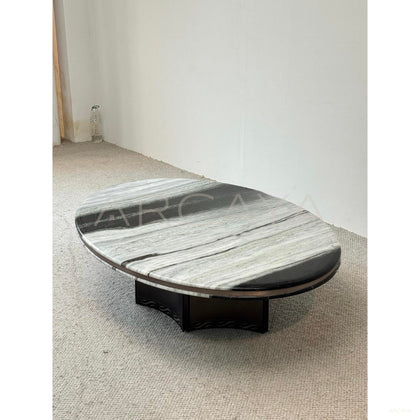 Ink Wash Stone Coffee Table - scene