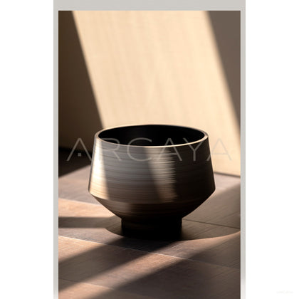 Wabi Sabi Swirl Gradient Ceramic Vase - scene