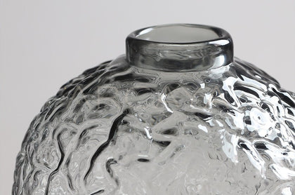 Large Floor Glass Vase Bell Flower - scene