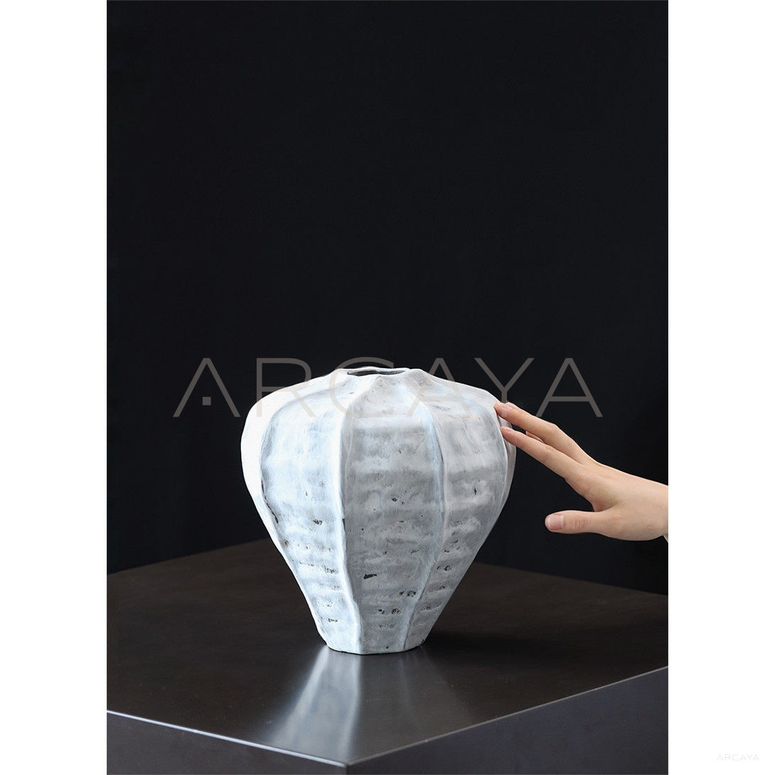 Wabi Sabi Jingdezhen Ceramic Jar Vase Chinese in detail