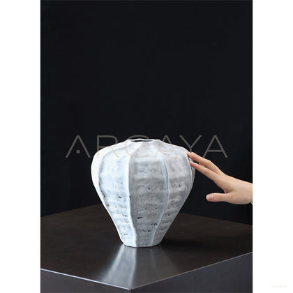 Wabi Sabi Jingdezhen Ceramic Jar Vase Chinese - scene