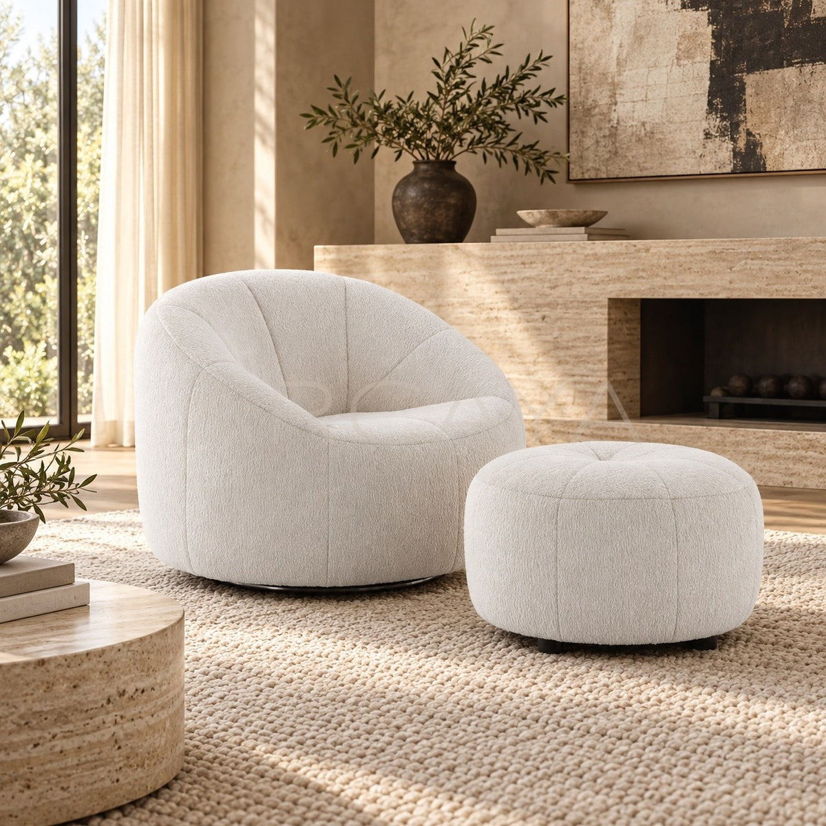 Lounge Chair Pc 228A B in detail
