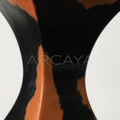 Kiln Glaze Splash Color Ceramic Vase - scene