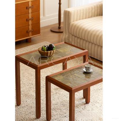 Nesting Tables Pair — Side Table - scene
