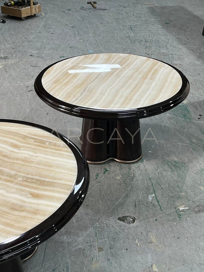 Sculptural Coffee Table - scene