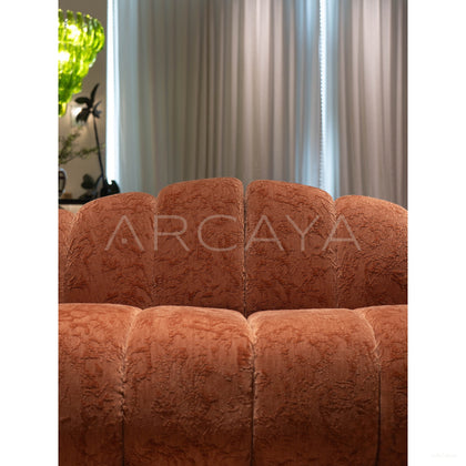 Mountain Isle Chenille Sofa - scene