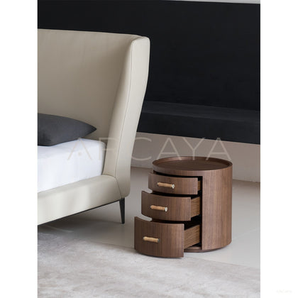 Rond Round Nightstand - scene