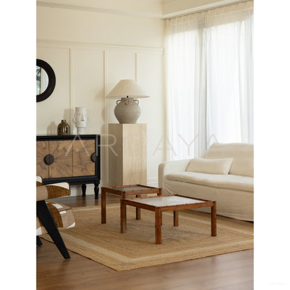 Tile Coffee Table Italian Handmade - scene