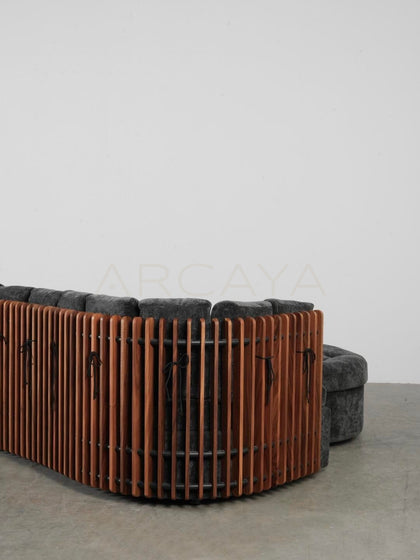 O Palm Low Back Modular Sofa - detail