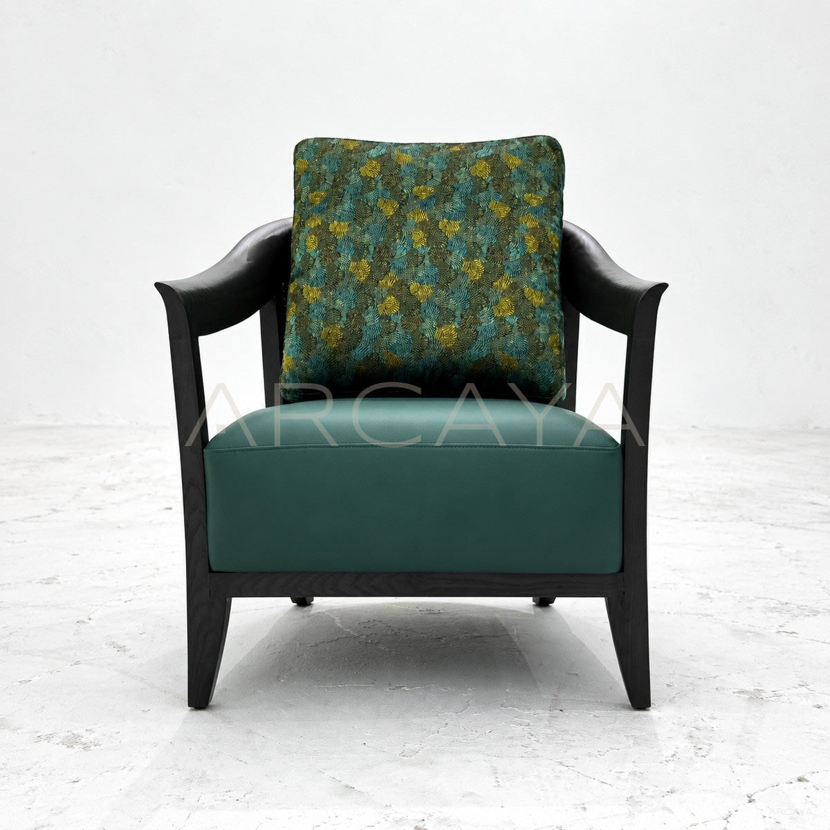 Solid Wood Frame Lounge Chair - main