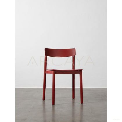 Betty Red Dining Chair - scene
