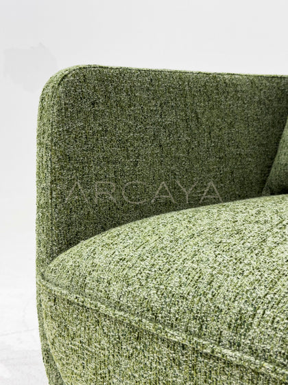 Matcha Green Swivel Lounge Chair - detail