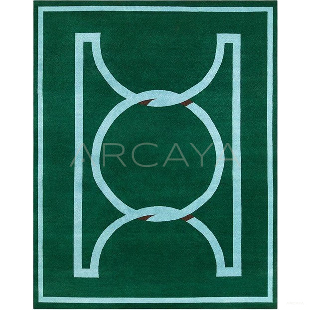 Custom Hand Tufted Rug Dsm P058 C06 in detail