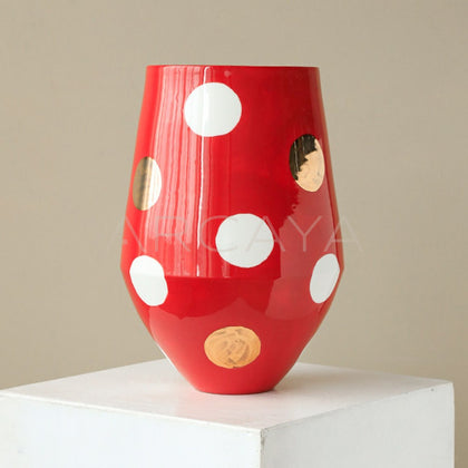 Dadan Vintage Jingdezhen Wide Mouth Vase - main