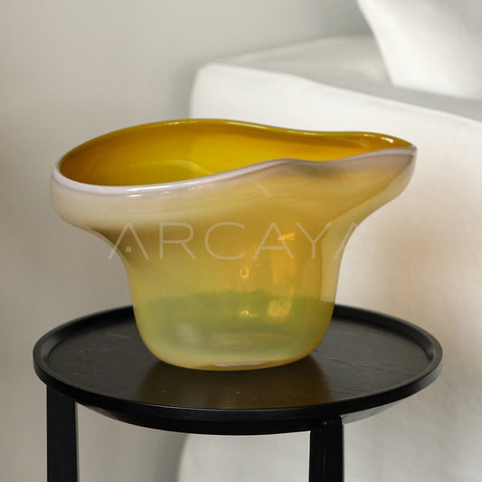 Glazed Glass Fruit Bowl Modern - main